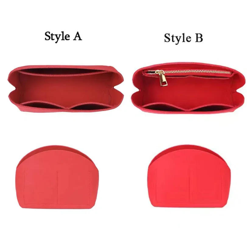 pour alma insérer sac organisateur maquillage petit sac à main organisateur sac à main intérieur portable cosmétique bing shell sac organisateur noël