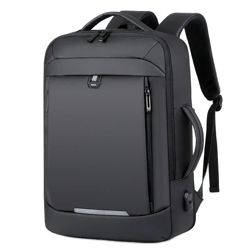 17 pouces ordinateurs portables d'entreprise sac à dos étanche cahier pour hommes école livre sac extensible multifonction usb charge homme sacs à dos
