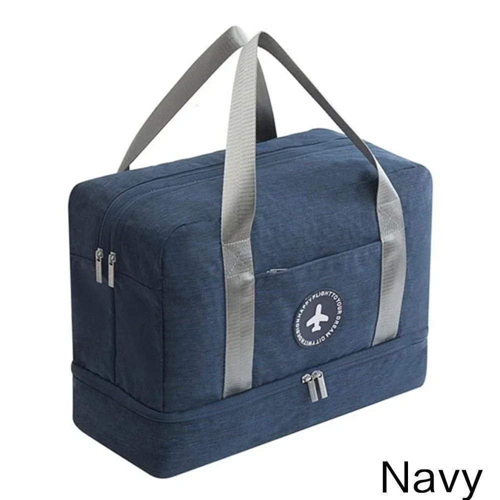 kismis sac de rangement de voyage sac de séparation sec et humide sac de plage portable sac de fitness de natation sac de rangement