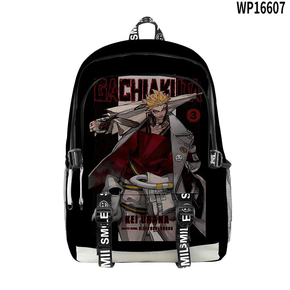sacs d'école de nouveauté pour jeunes populaires unisexe gachiakuta sacs de voyage impression 3d oxford sacs à dos multifonctions imperméables pour ordinateur portable