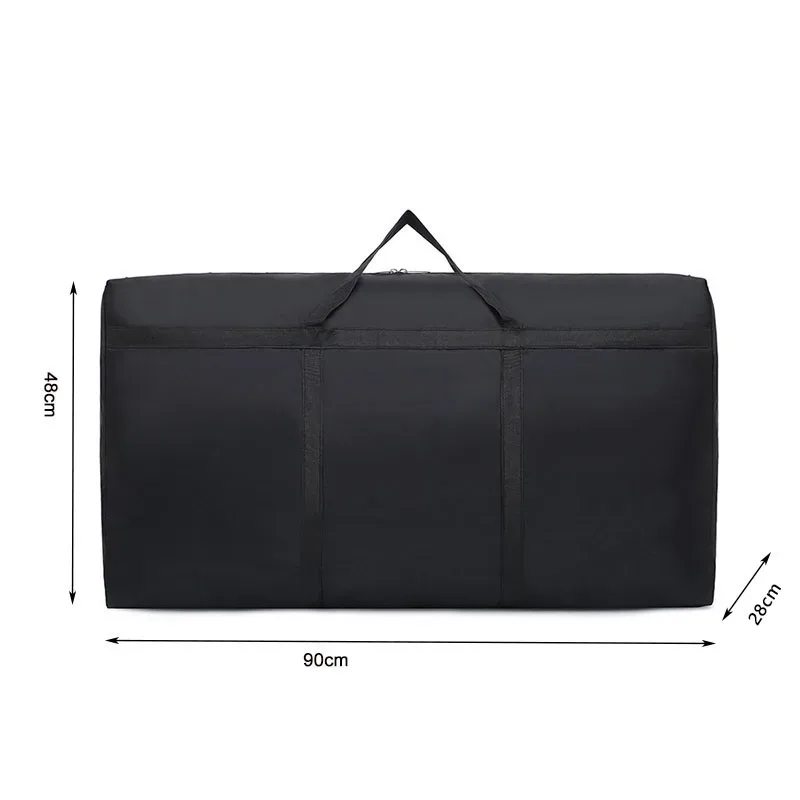sac de voyage pliable super grande capacité, sac de voyage imperméable en polyester, sac de rangement pour vêtements et couettes