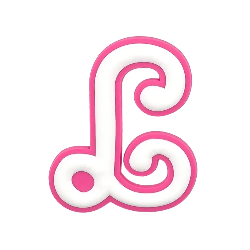 sac fourre-tout alphabet rose pour femme, breloques de sac à main lettre a-z, accessoires pour femmes, sac fourre-tout de plage en plein air, décorations 1 pièce