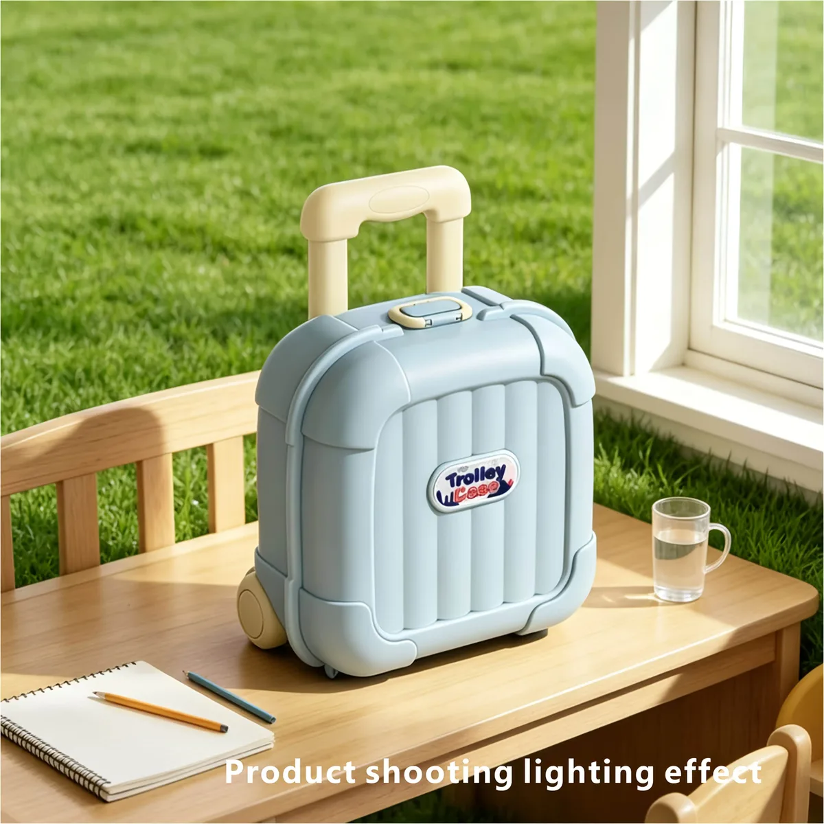 valise compacte peu encombrante avec roulettes universelles, portable pour les amis, les proches, les courts voyages, les activités de plein air, le rangement et le transport.