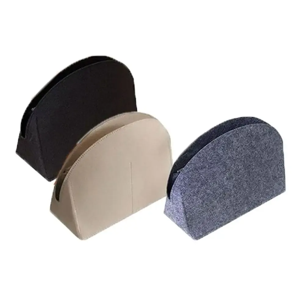 sac d'insertion en feutre de haute qualité pour lv alma bb, support d'organisation interne, sac de rangement portable, doublure de sac à main
