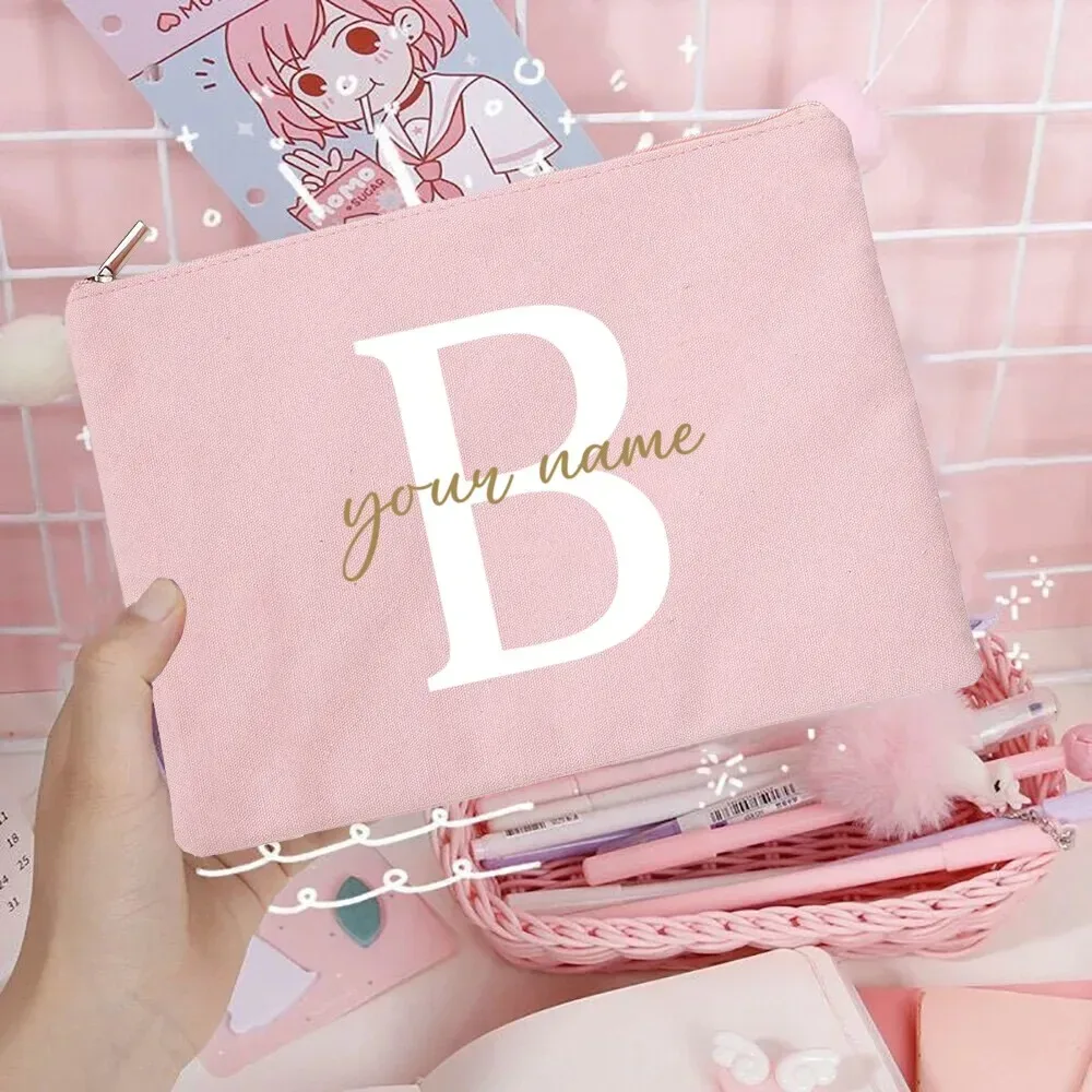 sacs cosmétiques personnalisés avec nom pour demoiselles d'honneur, trousse de maquillage pour filles, trousse de toilette de voyage, cadeaux de mariage et d'anniversaire pour elle