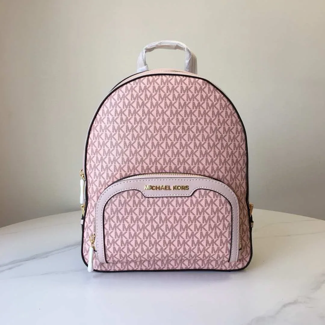 sac à dos michael kors mk pour femme, taille moyenne, sac d'école de haute qualité, sac de voyage et de transport élégant