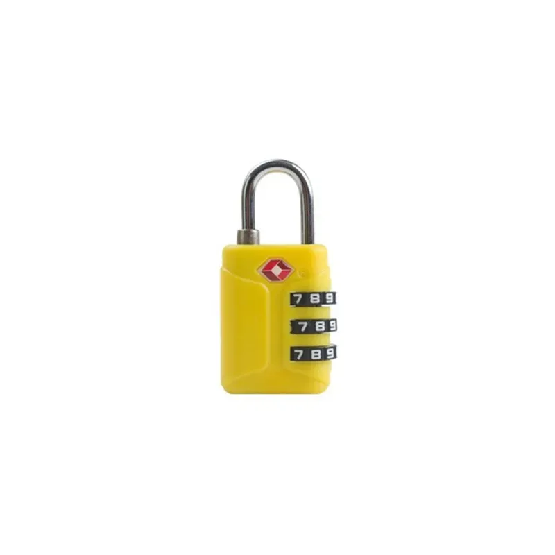 serrures de bagages approuvées par la tsa, cadenas de voyage à combinaison, serrure étanche à 3 chiffres, serrure réinitialisable sans clé pour l'extérieur acceptée par la tsa