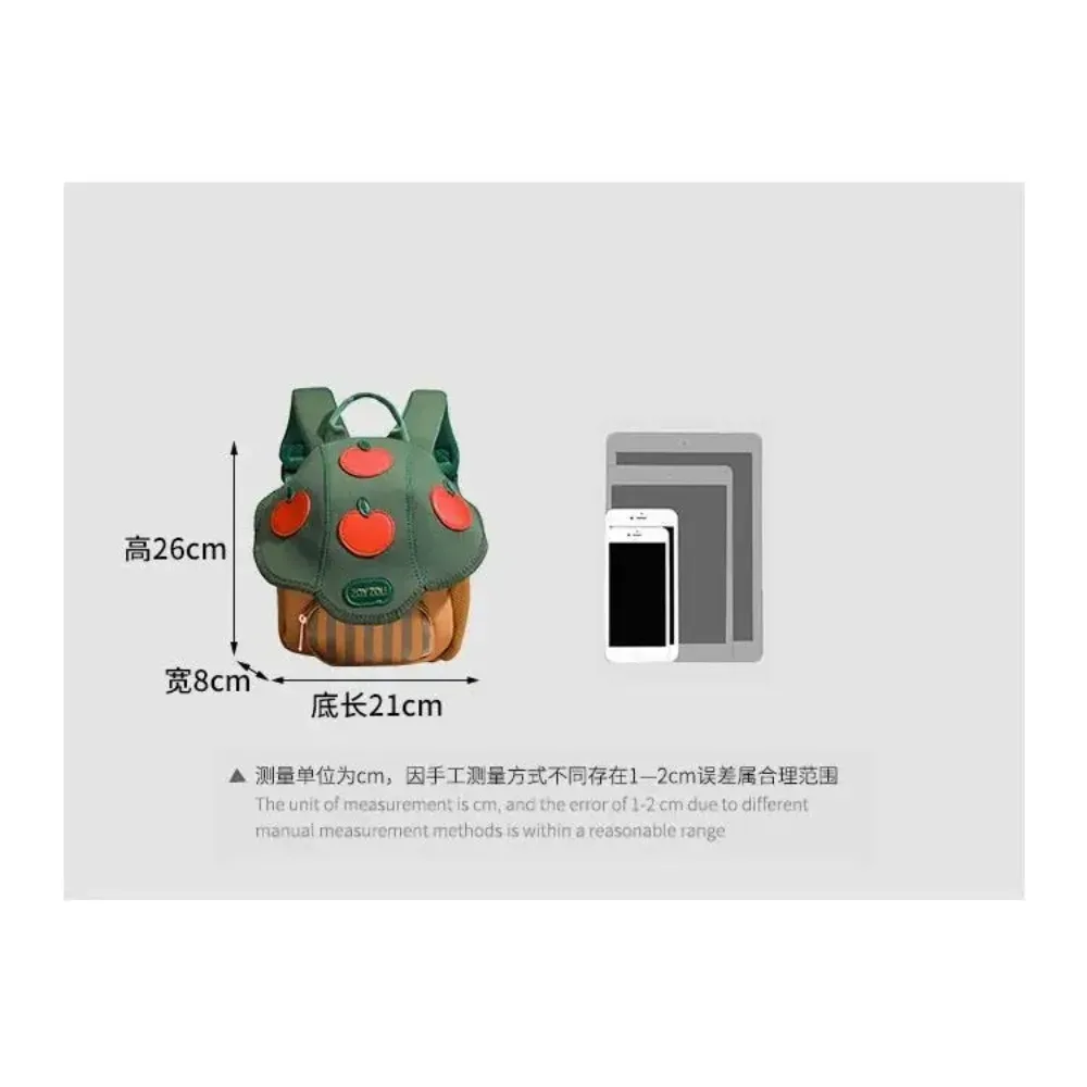 mini sac à dos mignon en forme de champignon pour enfants, nouveaux sacs à dos de bébé de dessin animé pour hommes et femmes