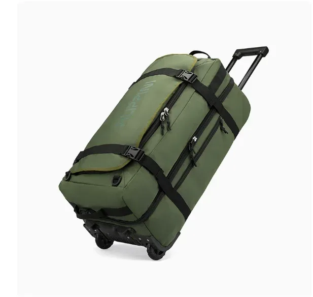 sac à roulettes pliable pour hommes, sac à dos de voyage grande capacité, organisateur de coffre, sac à roulettes portable, sac de cabine pour hommes et femmes