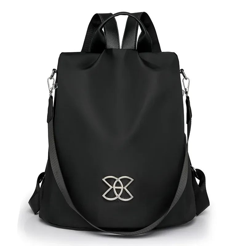 sac à dos oxford imperméable personnalisable pour femmes, sac à dos antivol à la mode, sac d'école de grande capacité