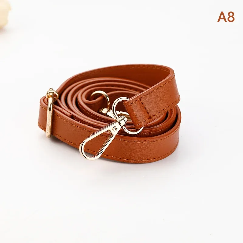 sangle réglable en cuir pu pour sac à bandoulière, accessoires de sac à main, remplacement de la sangle de sac initié, large, 130cm, 1.8cm de long
