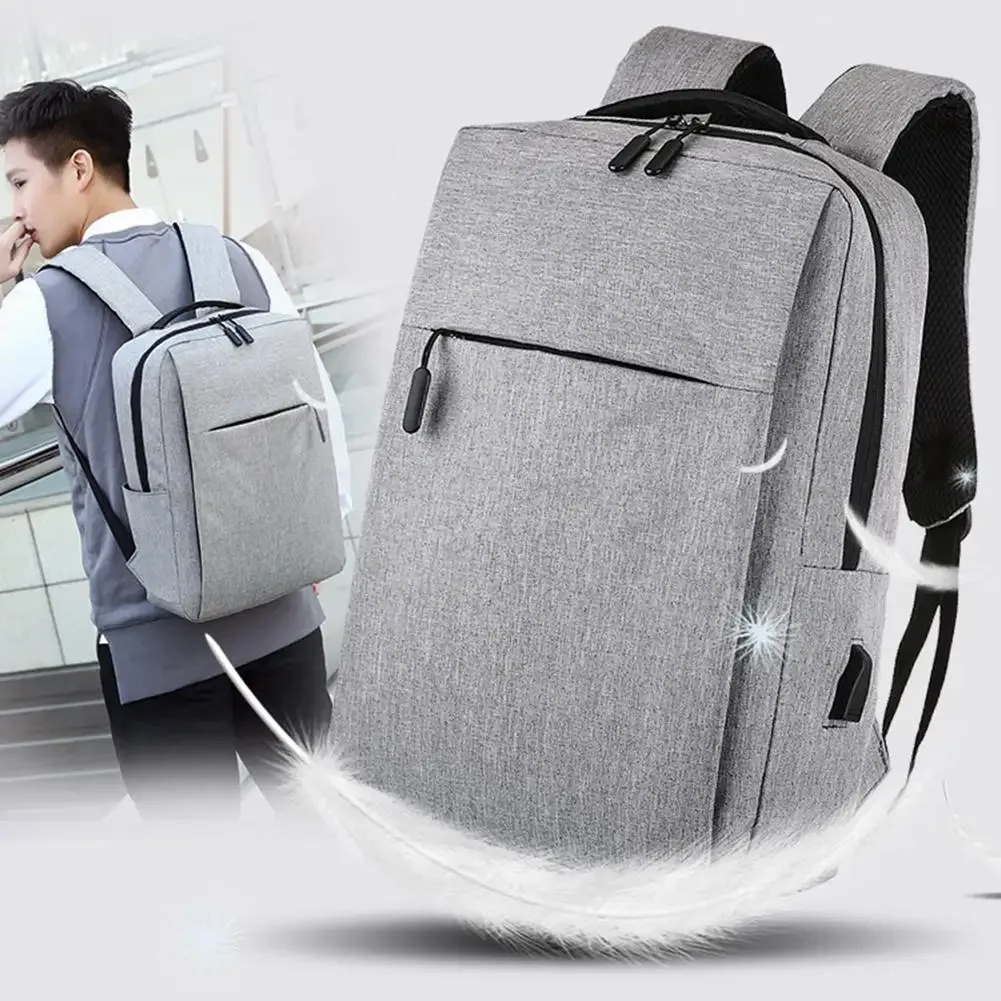 sac à dos pour ordinateur portable de grande capacité, sac à dos léger et décontracté pour voyage, sac à dos élégant pour hommes, sac à dos pour ordinateur portable.