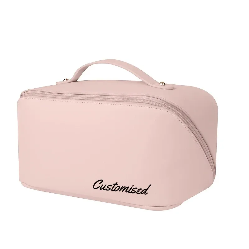 sac de rangement pour maquillage personnalisé pour femmes, pochette de voyage portable pour divers cadeaux de festival et de remise de diplôme