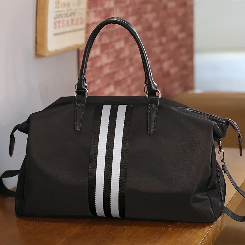 sac de voyage à la mode, sac de sport portable à courte vitesse, léger oxford, grande taille, fourre-tout pour bagages, sac à main pour hommes et femmes