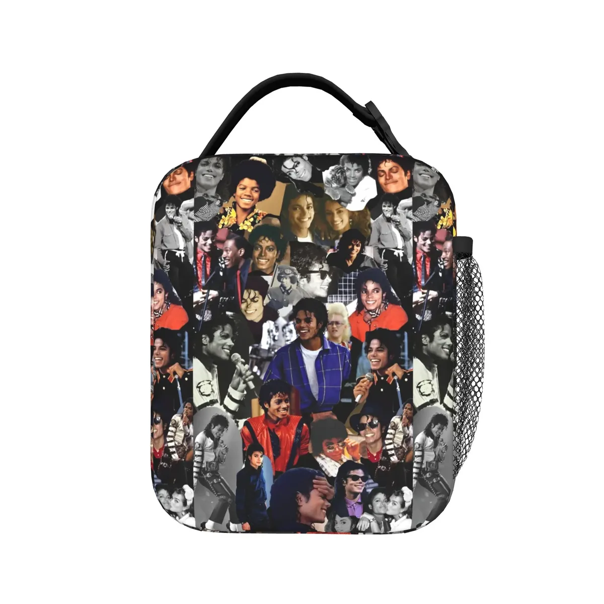 mj king of pop smooth criminal sac isotherme pour le déjeuner, sac isotherme, boîte à lunch, sac fourre-tout pour hommes et femmes, plage, extérieur