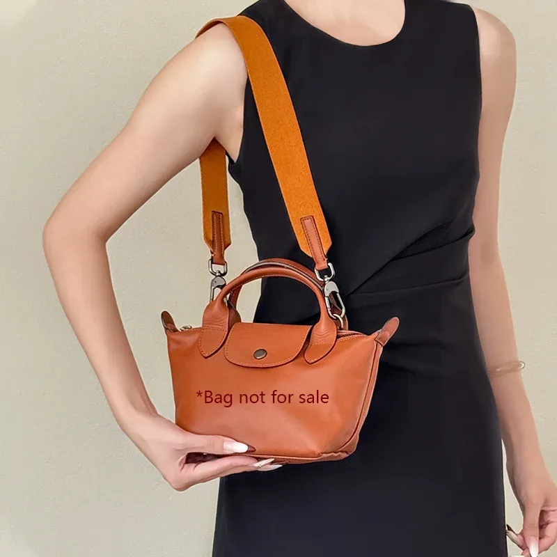 sangle d'épaule pour sac longchamp xtra, large sangle de sac en toile durable, ceinture de sac à bandoulière à la mode, accessoires de remplacement