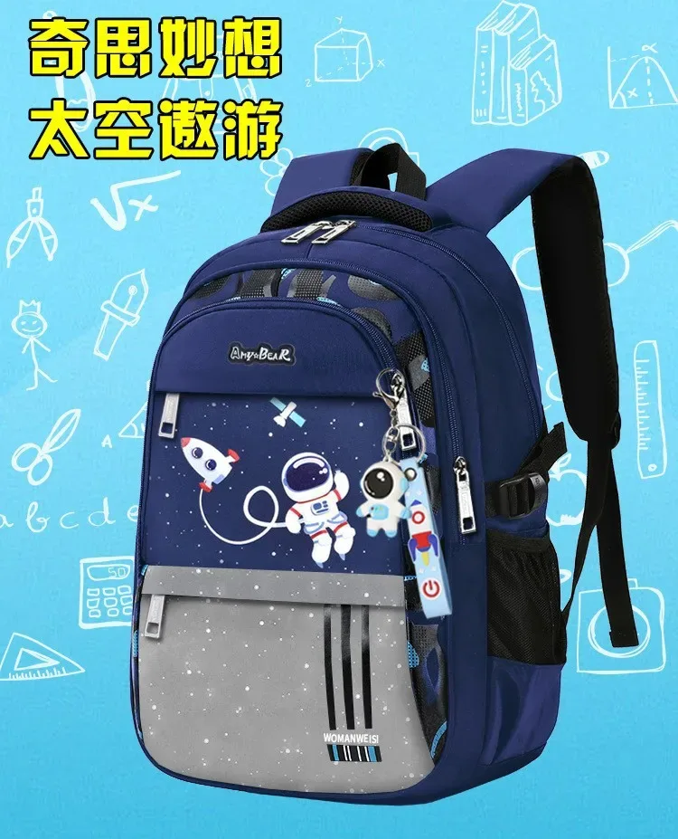 sac à dos d'école étanche pour enfant garçon, cartable primaire, livre, mochila bettalk l, orth4wd