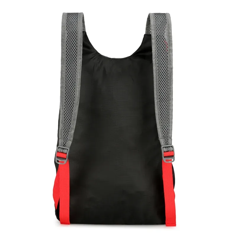 sac à dos pliant d'extérieur 1 pièce, sac de voyage portable ultra-léger avec bretelles réglables, adapté au déplacement et au cyclisme