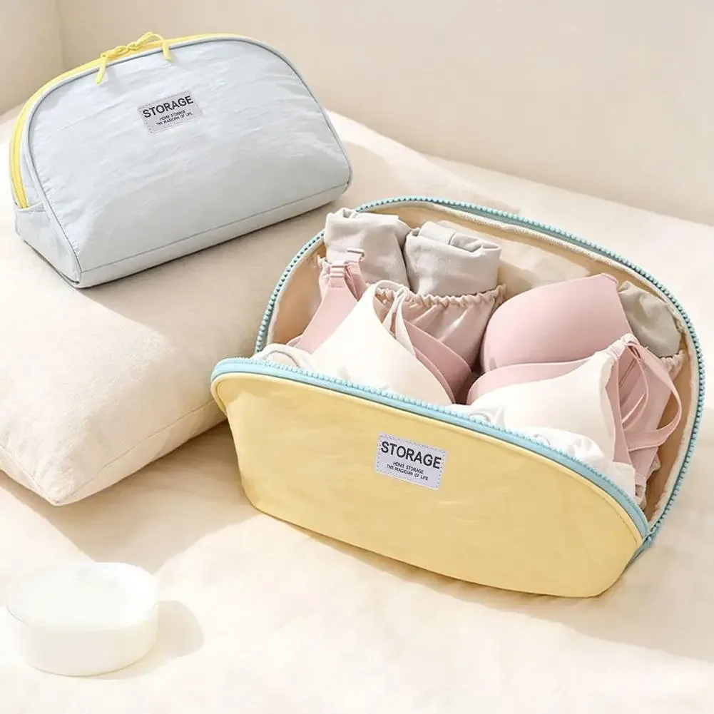 sac de rangement de voyage grande capacité, pochette portable pour sous-vêtements, sac de tri multicouche pour soutien-gorge, chaussettes et organisation des voyages quotidiens