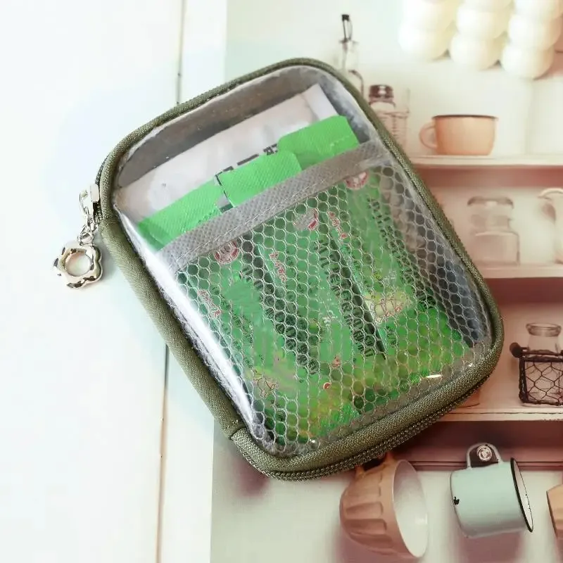 sac de rangement de bureau transparent en pvc, étanche, grande capacité, organisateur multifonctionnel à coque rigide pour cosmétiques et fournitures de bureau