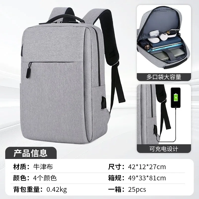 sac à dos pour ordinateur portable, sac de voyage imperméable de grande capacité pour hommes d'affaires, sac à dos décontracté pour le bureau et l'école