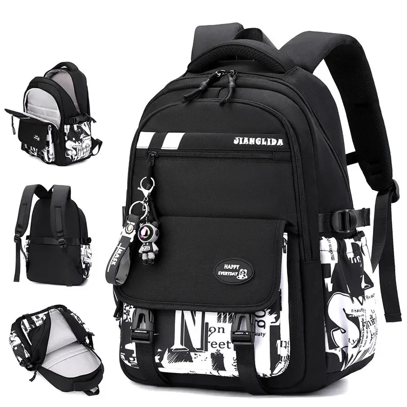 sac à dos de voyage pour homme, motif camouflage graffiti, grande capacité, pour voyages en plein air, sac d'école imperméable pour étudiants.