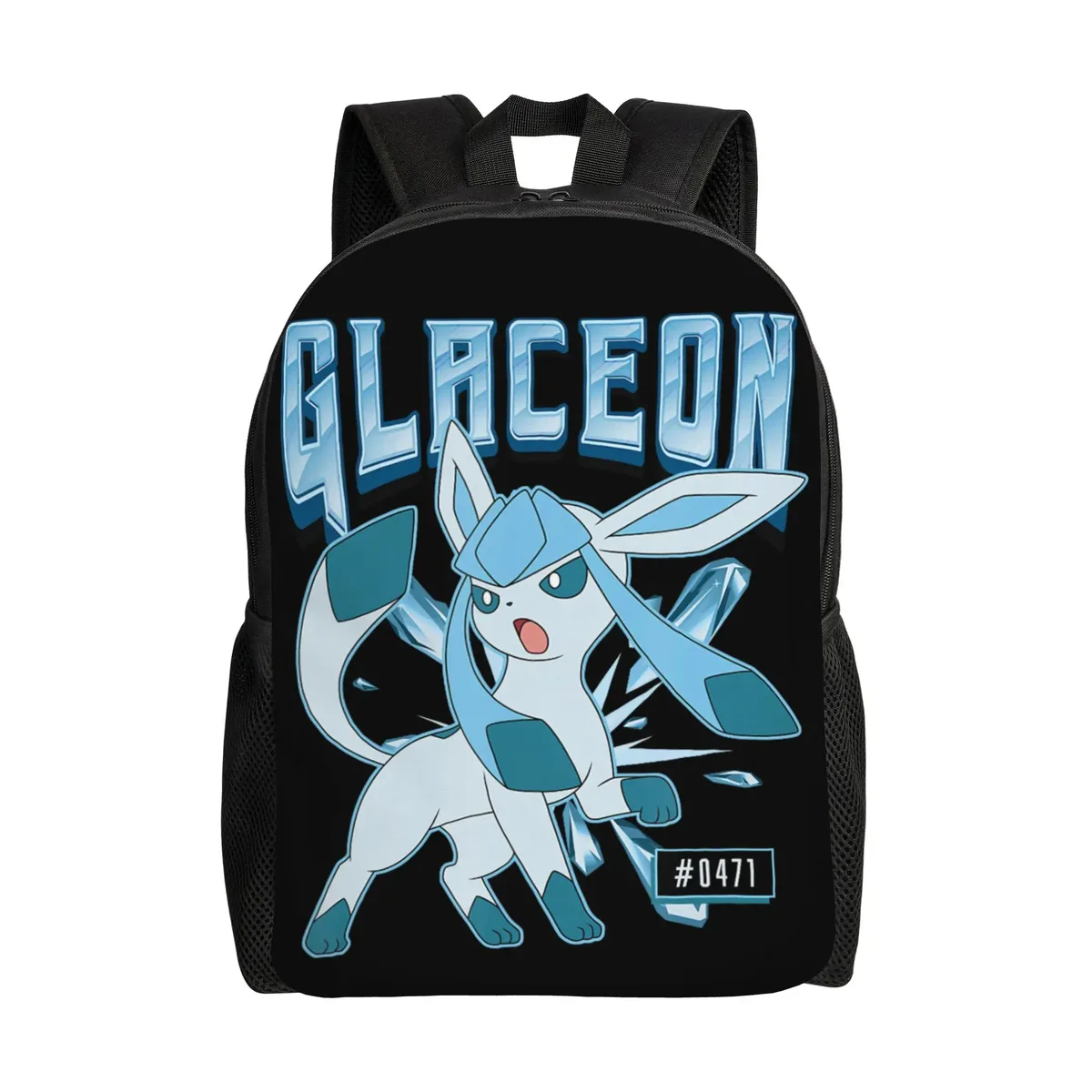 sacs à dos pokemon lucario type fighting steel poster daypack mochila office work sac à dos à fermeture éclair