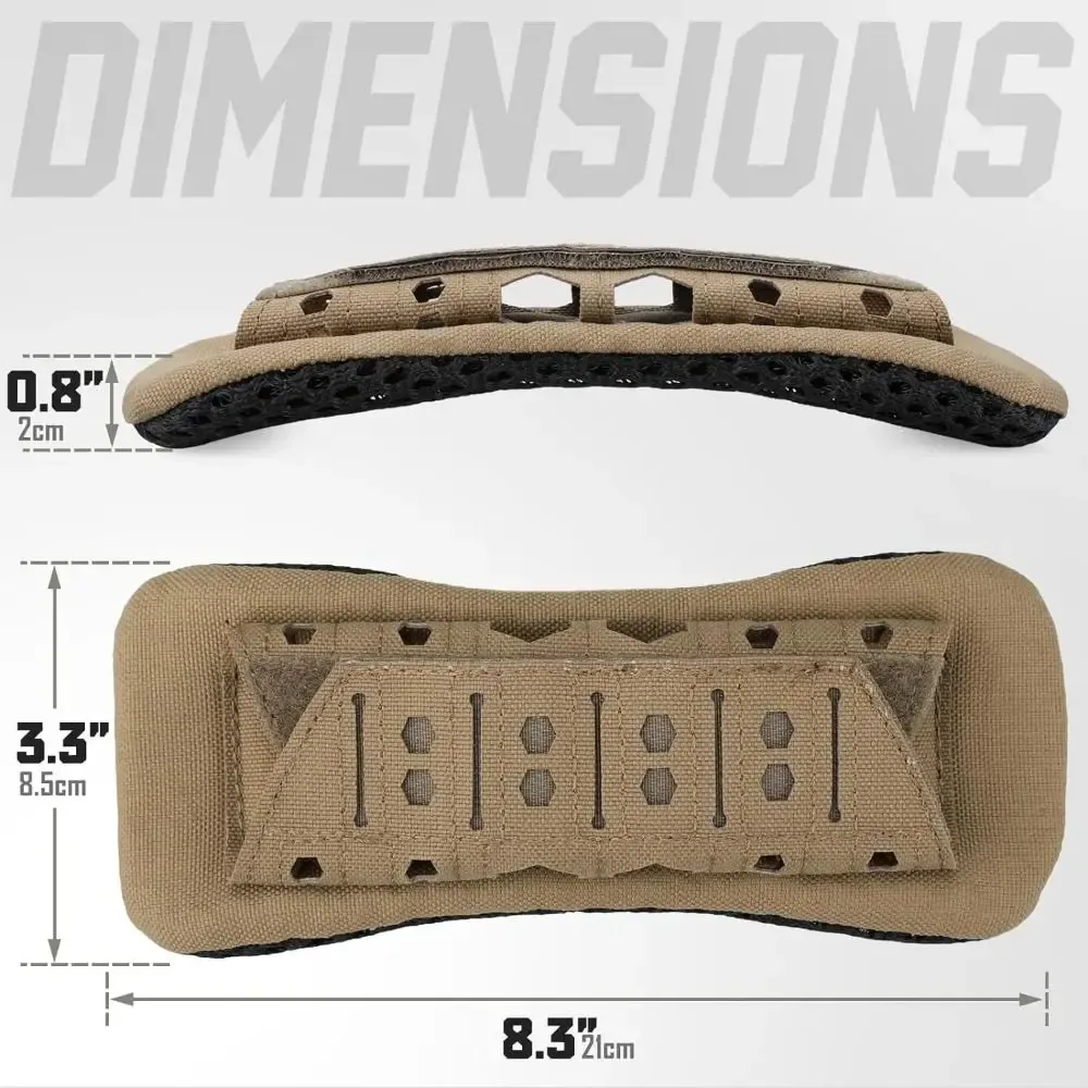 sac à dos respirant, sangle d'épaule, antidérapant, durable, doublure d'épaule à coussin multifonctionnel pour l'extérieur