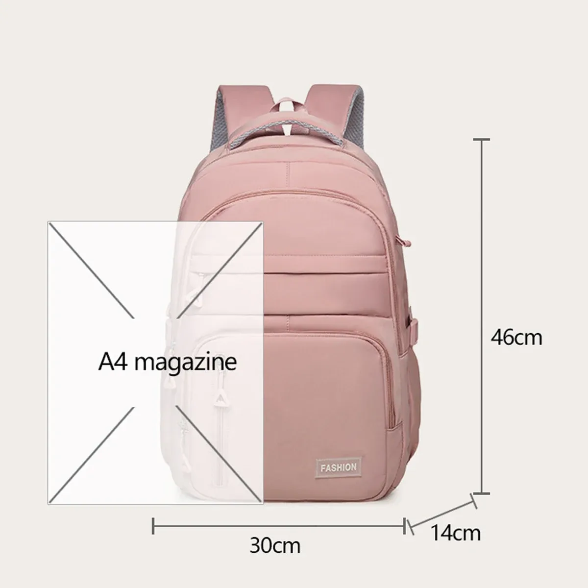 nouveau sac à dos léger de grande capacité pour étudiants, sac à dos pour les amateurs de sports de plein air et de voyages, avec poche pour ordinateur intégrée
