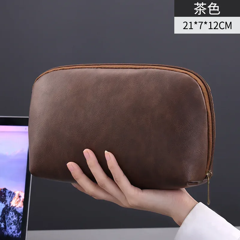 nouveau fil portable usb organisateur sac voyage écouteur powerbank lignes de données pochette de rangement grande capacité souris câble sac