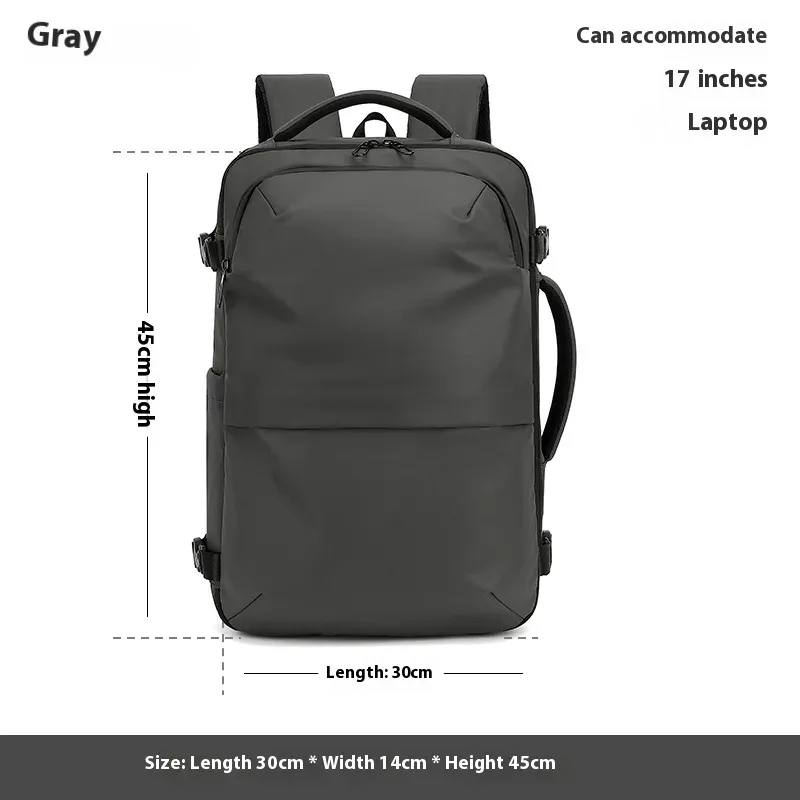 sac à dos pour hommes, sac de voyage multifonctionnel, compression sous vide, étanche, voyage d'affaires, nouveau sac à dos pour ordinateur, grande capacité