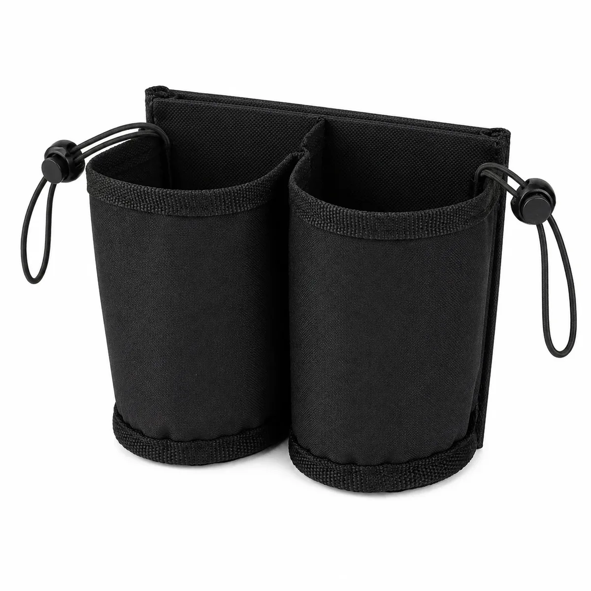 porte-gobelet de voyage pour valise, porte-boissons pliable pour bagages avec 2 emplacements pour gobelets, organisateur de poche arrière