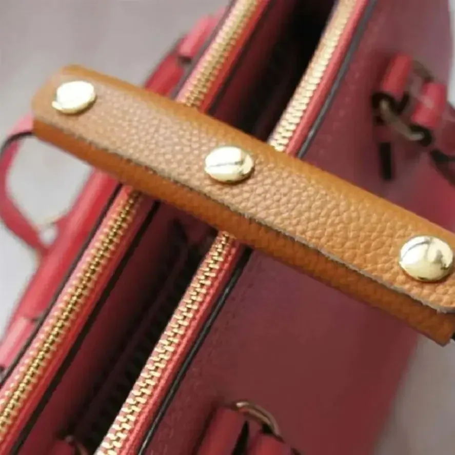 poignée de valise en cuir pu, design souple anti-choc, housse de poignée en cuir, couleur unie, sangle d'épaule, housse de poignée, accessoires de sac