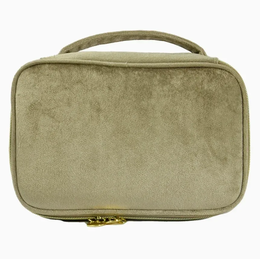 xmessun nouveau sac cosmétique de voyage en flanelle à la mode pour les femmes, sac de maquillage à main de grande capacité décontracté de créateur de mode a327