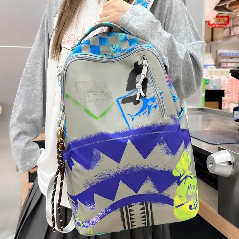 sac à dos décontracté camouflage pour homme, grande capacité, sac à dos pour ordinateur portable tendance, respirant, résistant à l'usure, léger, pour l'école