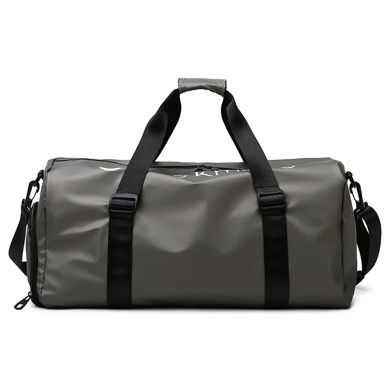 sac de voyage à bandoulière grande capacité pour hommes et femmes avec pochette pour trolley, compartiment sec/humide séparé, sac de sport, de gym, de natation, sac de voyage portable