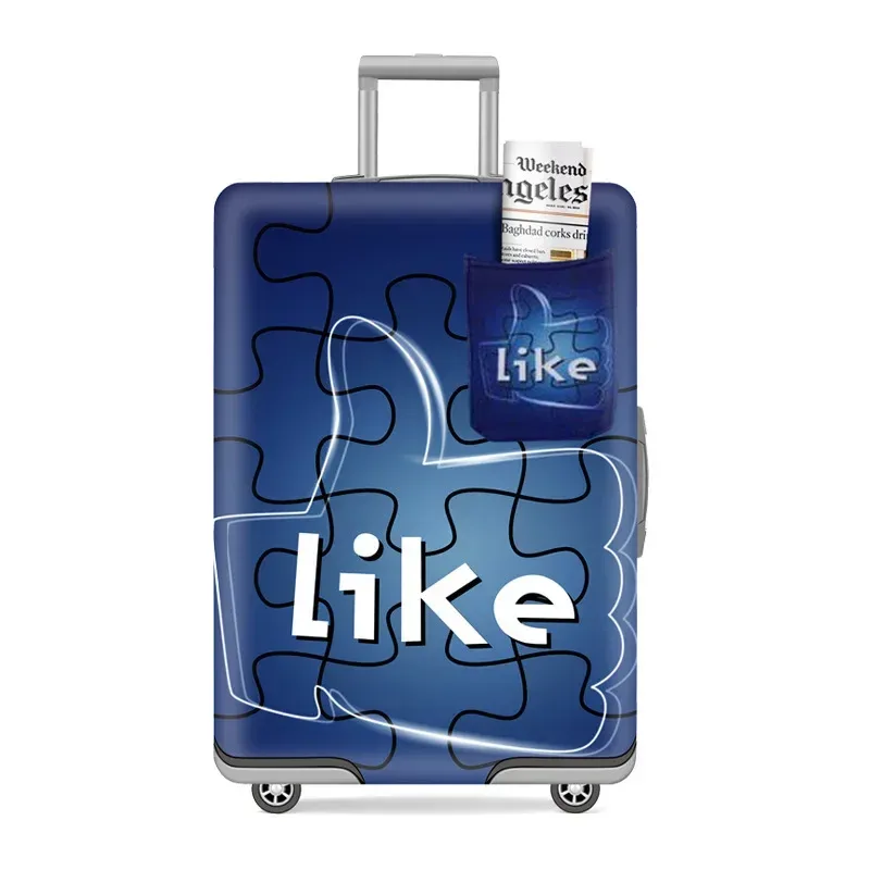 juste de bagage élastique pour enfants, housse de bagage de voyage, housse de bagage de dessin animé, accessoires de voyage