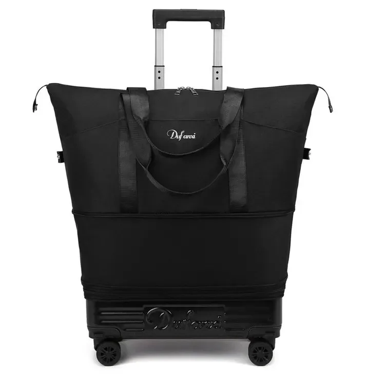 sac de voyage portable de grande capacité pour hommes et femmes, en tissu oxford résistant à l'usure, sac de voyage à main pour les courts séjours, sac de rangement