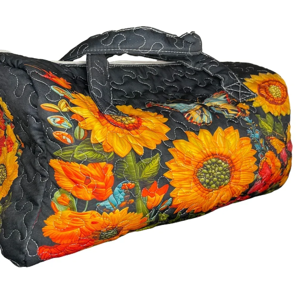 sac de voyage matelassé 3d dragonfly pour femme, sac de week-end, sac de sport, sac de transport artistique, bagage à main, article personnel