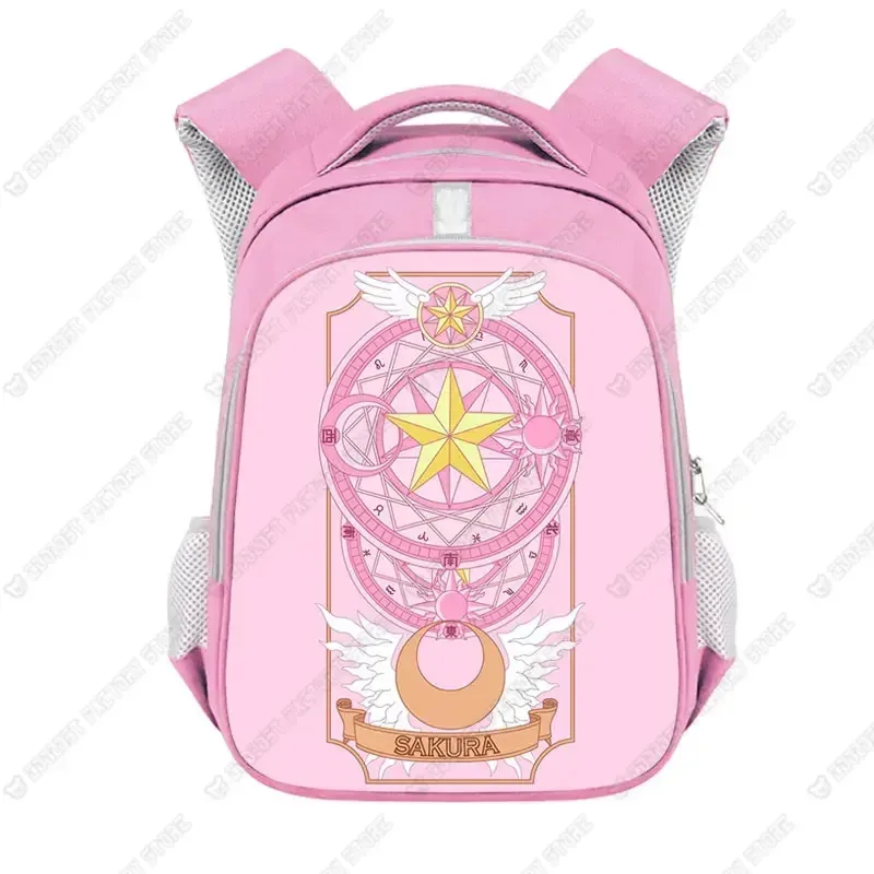 anime anime cardcaptor sakura sac à dos pour adolescente filles enfants sacs d'école femmes sacs à dos d'ordinateur portable enfants maternelle sac cadeau