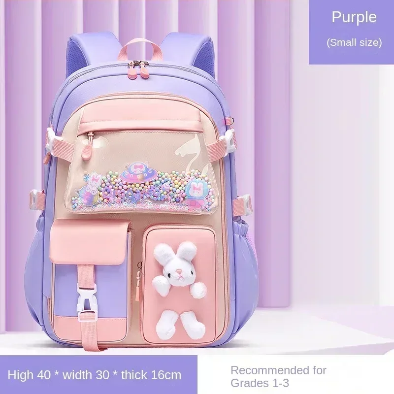 2025 cartable pour filles de l'école primaire kawaii sac léger pour enfants sacs imperméables sac à dos de voyage coloré mochilas cadeaux
