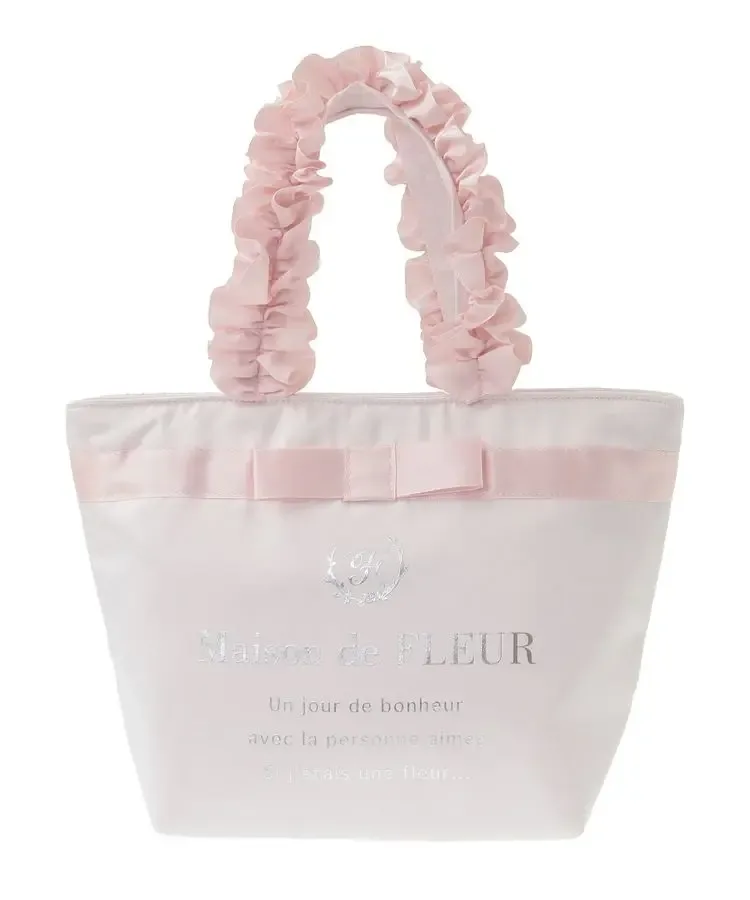 style japonais nouvelle lettre satin mignon nœud lolita portable sac fourre-tout femmes déplacements polyvalent plissé doux unique sac à bandoulière