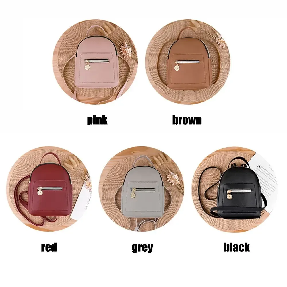 mini sac à dos étanche pour petite entreprise, sac de jour en pu pour fille, sac initié