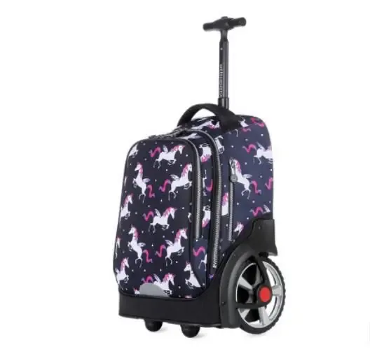 sac d'école à roulettes pour filles, sacs de voyage à roulettes pour adolescents, sac à roulettes de voyage pour enfants