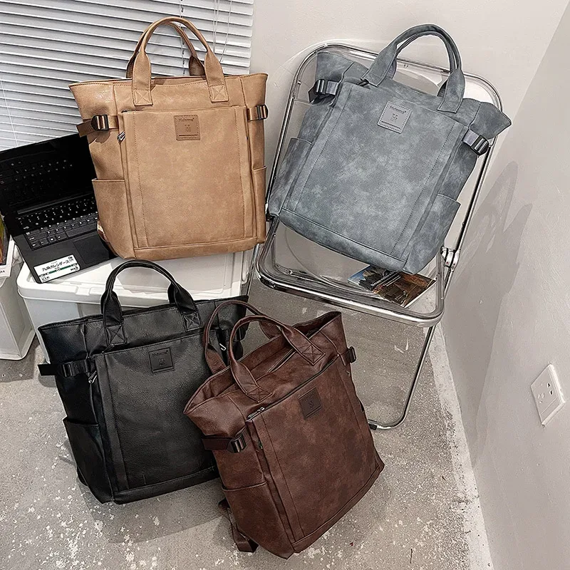 sacs à dos de créateur pour femmes en cuir pu, sacs de voyage pour hommes, sacs d'école grande capacité, grands sacs fourre-tout pour étudiantes, sacs à dos pour ordinateur portable