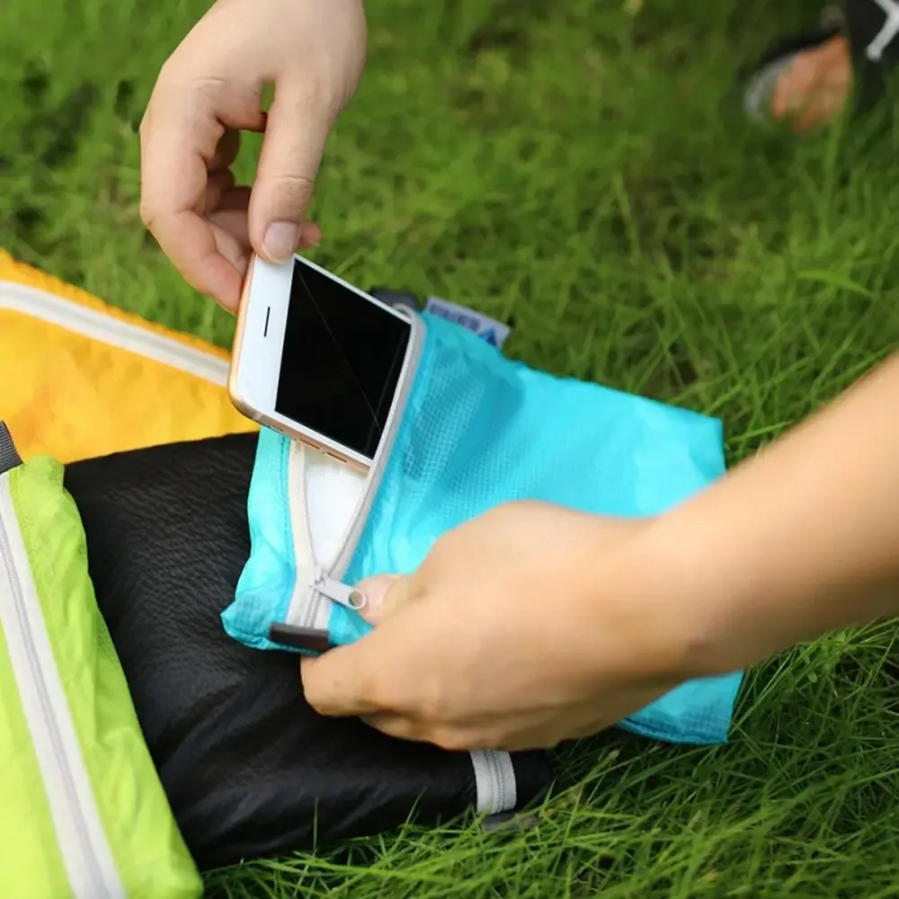 thérapeute portable de poche avec crochet, sacs de natation étanches, sac à dos extérieur, housse de pluie, sac à cosmétiques de voyage, haute qualité