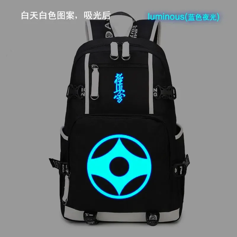 kyokushin-sac à dos de karaté, cartable wukong, oxford fashion, sacoche décontractée à fermeture éclair pour ordinateur portable, étudiant, anime, nouvelle collection