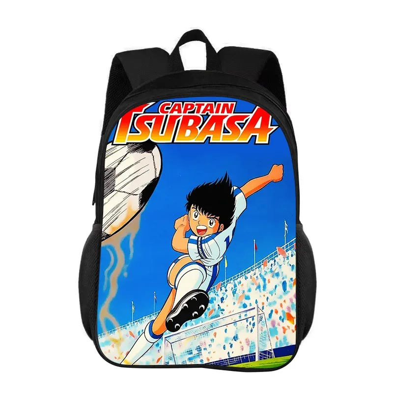 sac à dos captain tsubasa, durable, à la mode, avec fermeture éclair, grande capacité, meilleur cadeau d'anniversaire pour garçon et fille