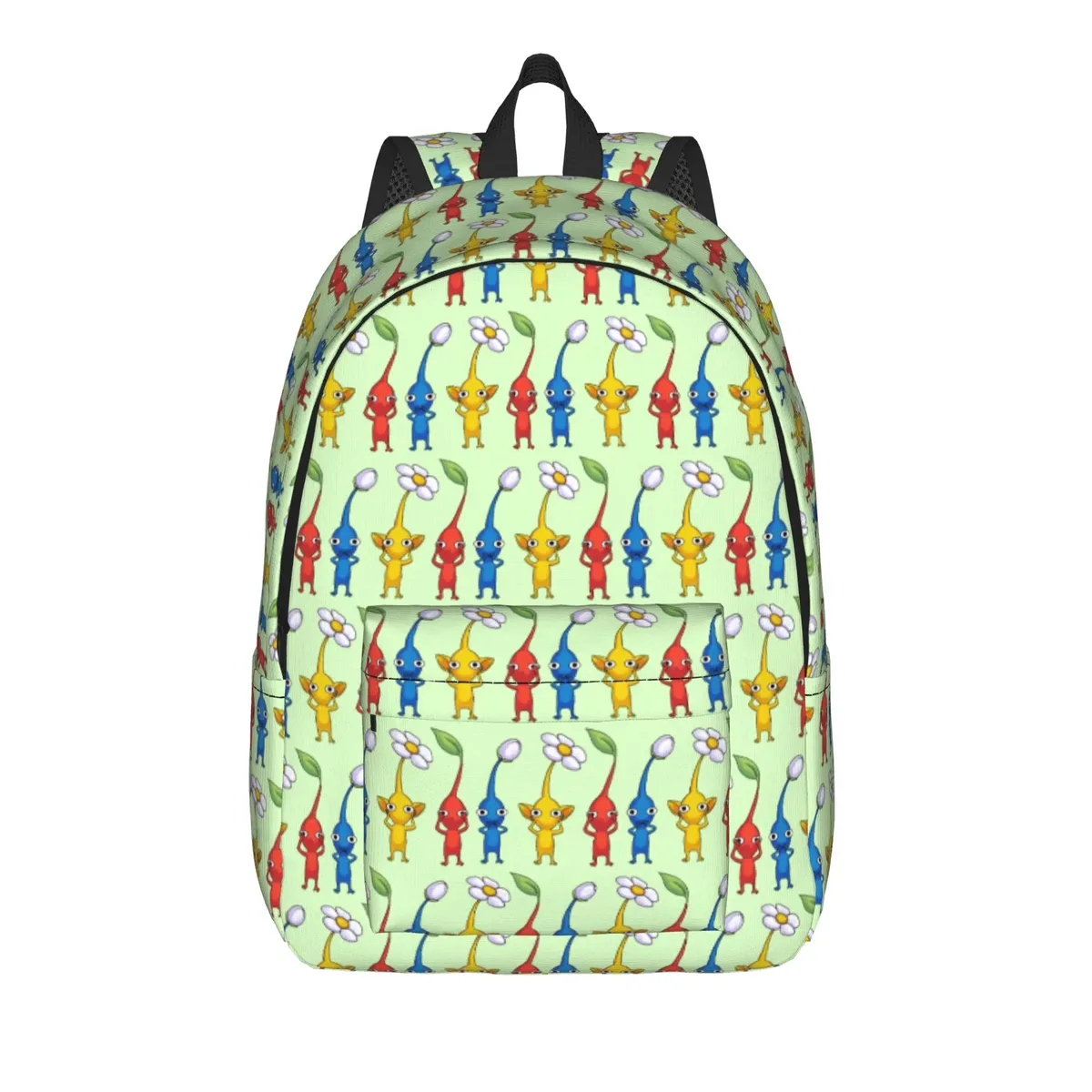 pikmins cool backpack, sac à dos léger pour étudiants, sac à dos pour jeux vidéo, pour hommes et femmes, sacs en toile pour ordinateur portable