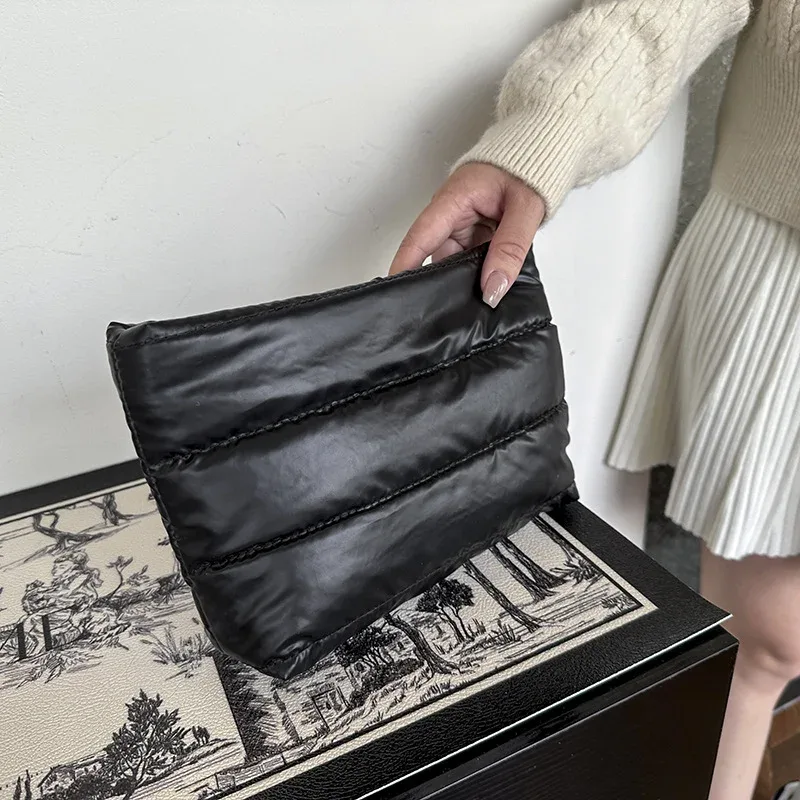 trousse de maquillage noire de grande capacité, sac à cosmétiques multifonctionnel portable, sac de rangement de toilette étanche, sac de voyage